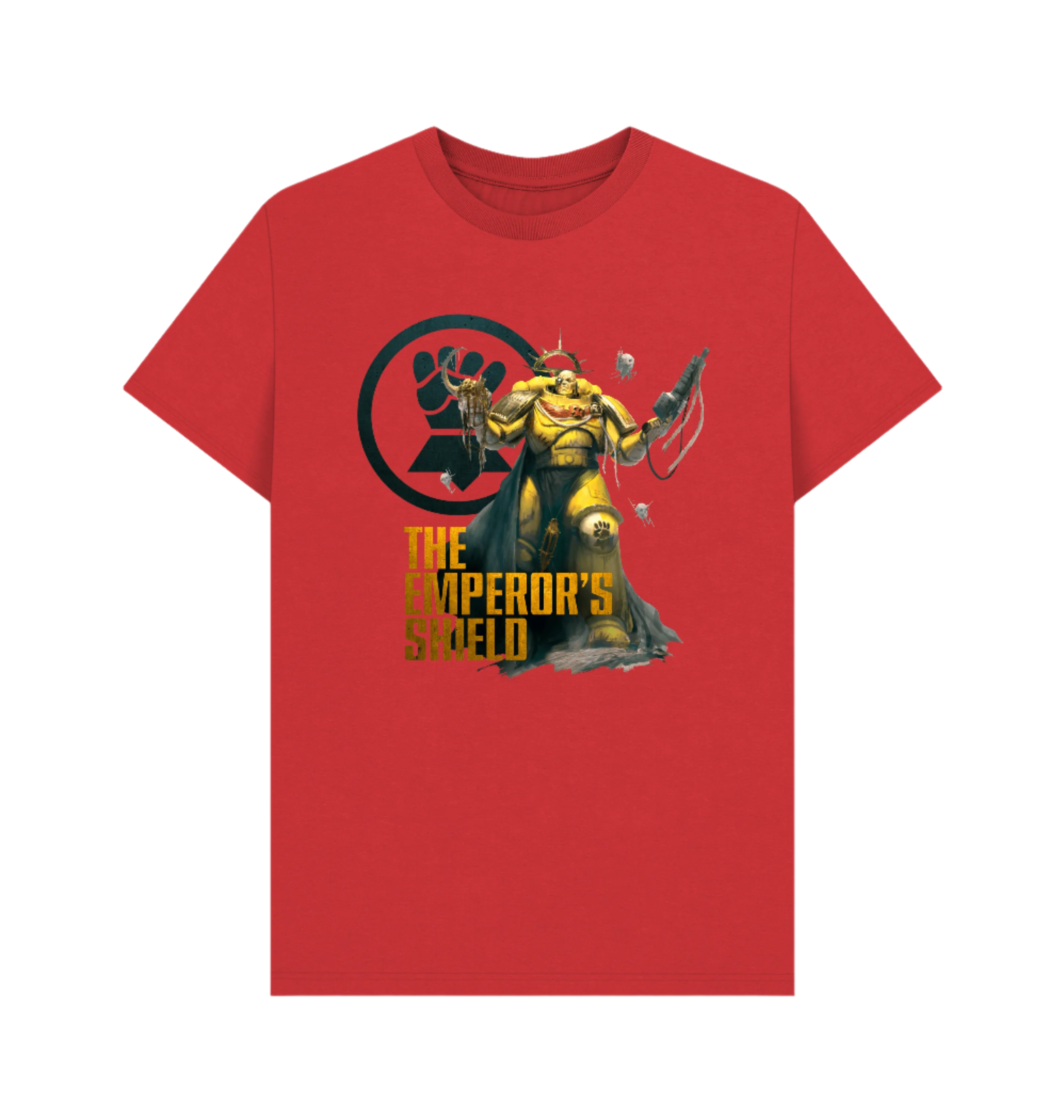 Red Premium Imperial Fists Emperor's Shield T Shirt